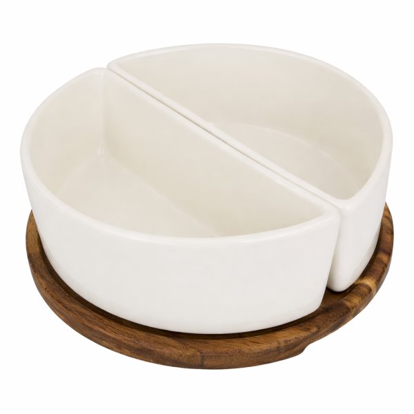 Set aperitif elegance 3p, blanc